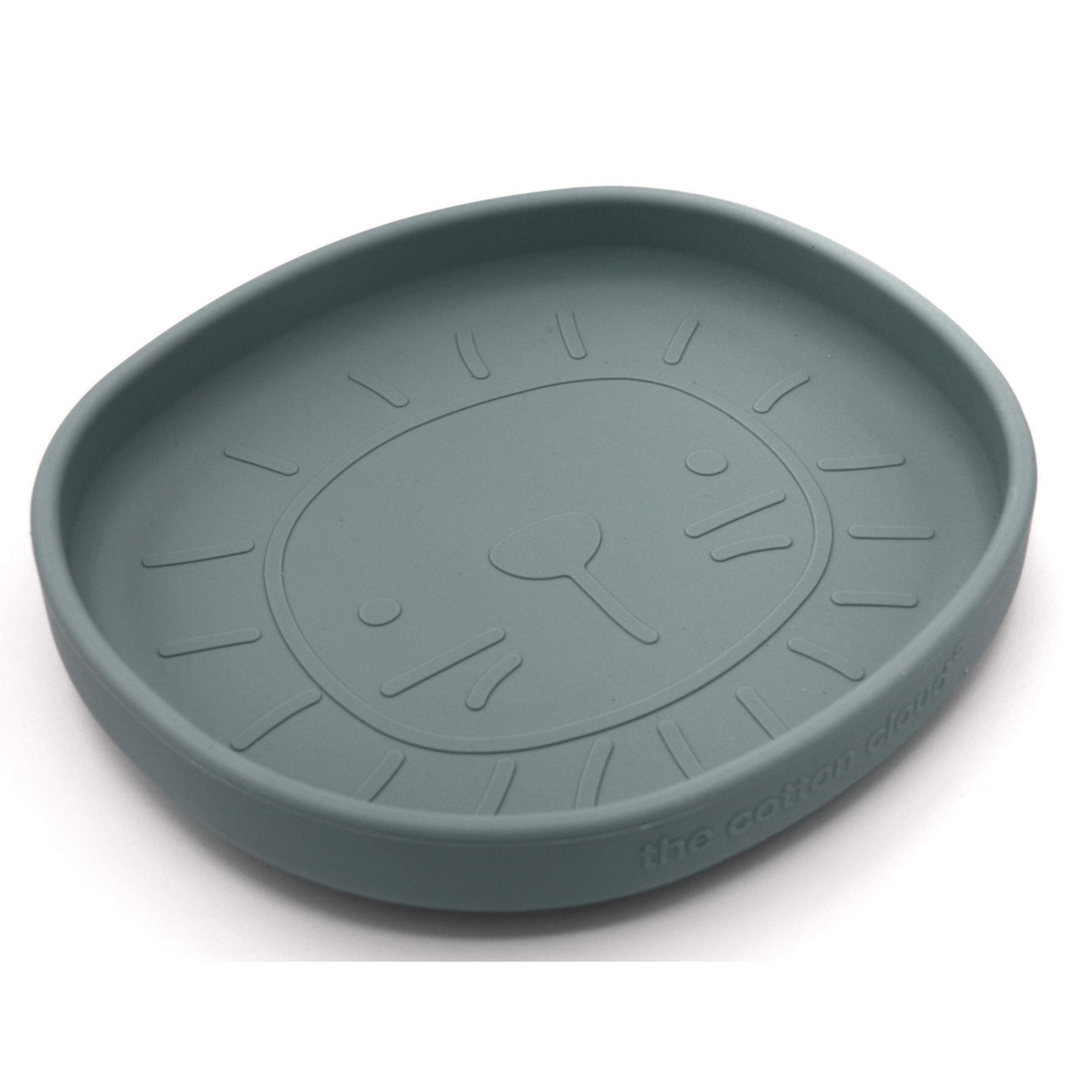 ASSIETTE VENTOUSE EN SILICONE BÉBÉ ET ENFANT – ALFIE LE LION VERT JADE | The Cotton Cloud - Lili Margaret