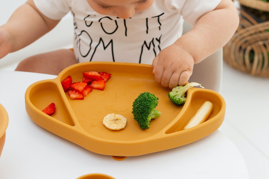 Assiette ventouse silicone bébé milo le chien - the cotton cloud