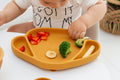 Assiette ventouse silicone bébé milo le chien - the cotton cloud