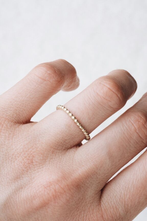 BAGUE LAITON "CLARA" - Brasscake - Lili Margaret