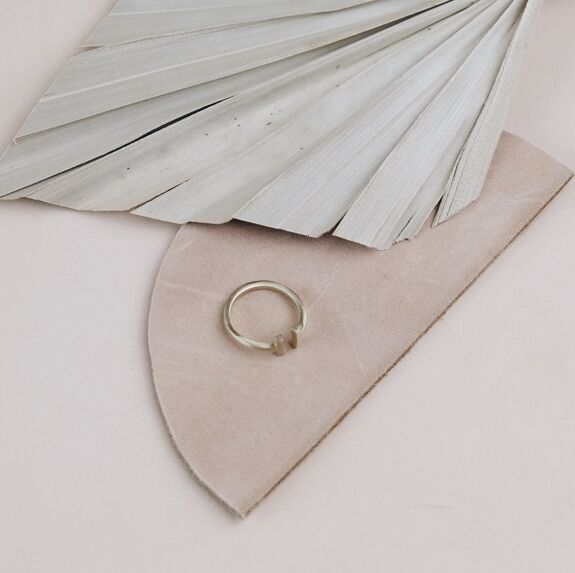 BAGUE LAITON "INÈS" - Brasscake - Lili Margaret