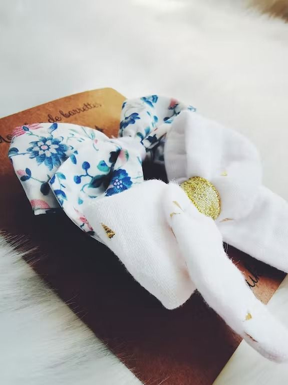 Barrettes cheveux fille romantique blanc - meyuko