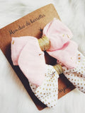 Barrettes cheveux fille rose gold - meyuko