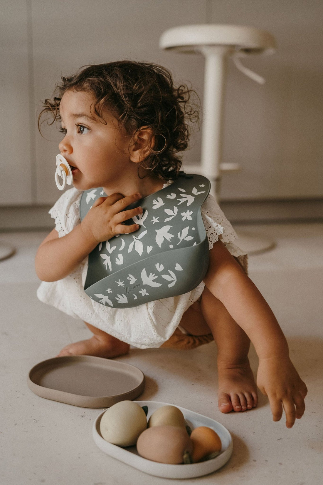 Bavoir en silicone Birdy - zakuw - Lili Margaret