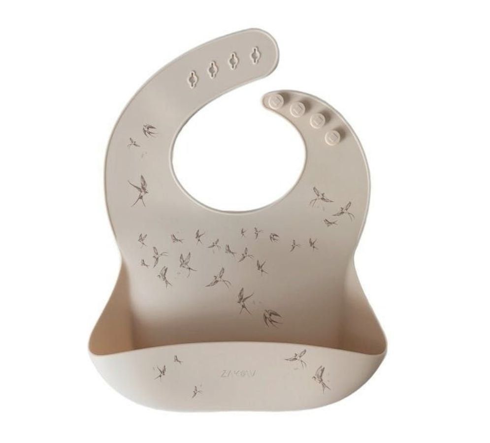 BAVOIR BÉBÉ SILICONE HIRONDELLES - Zakuw