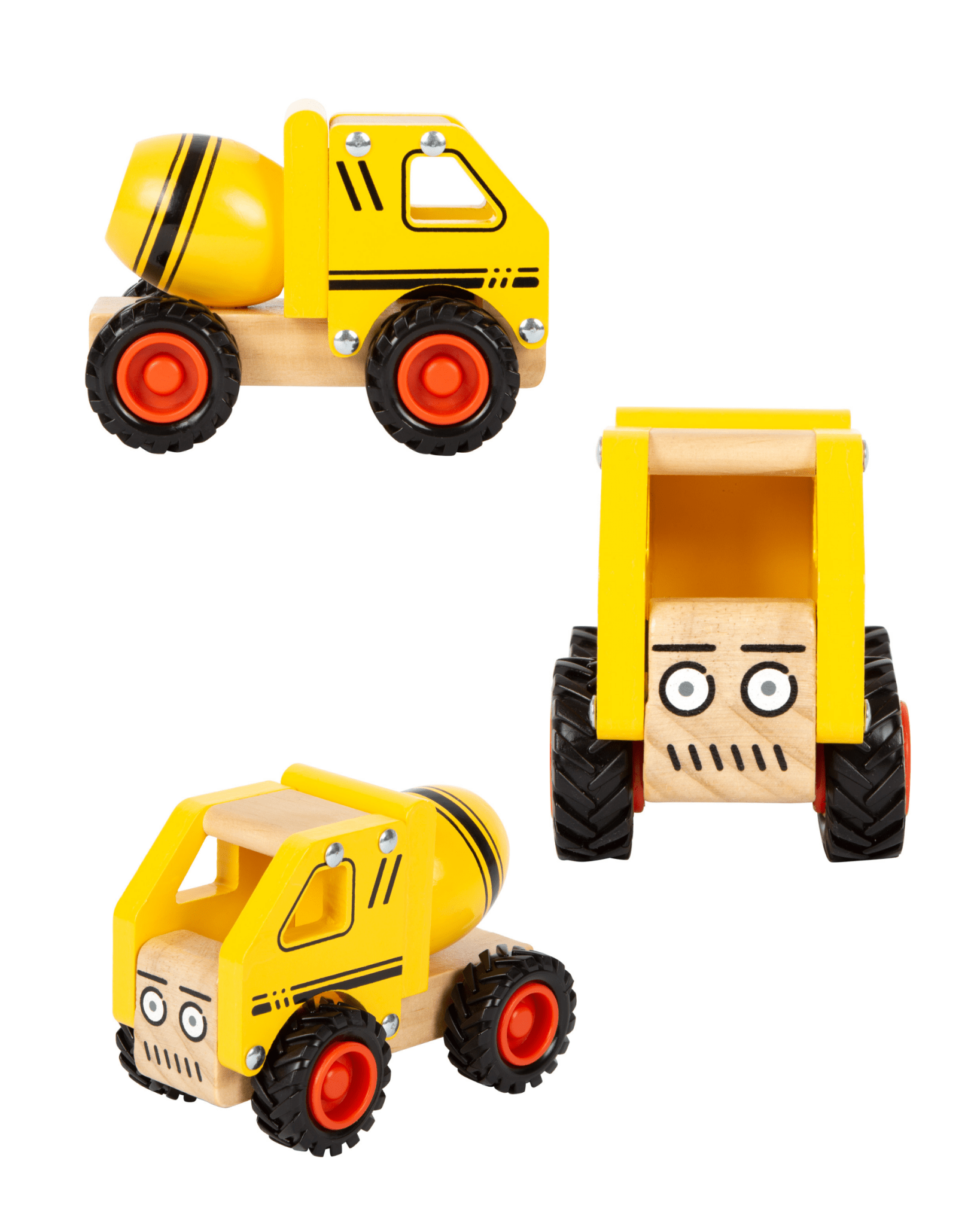 BÉTONNIÈRE EN BOIS – CAMION CHANTIER JOUET POUR ENFANT | small foot - Lili Margaret