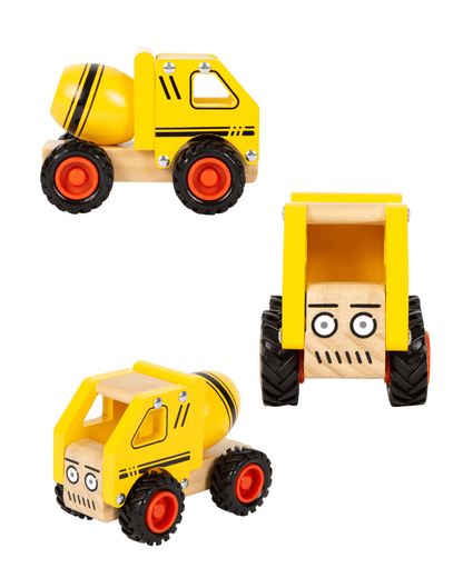 BÉTONNIÈRE EN BOIS – CAMION CHANTIER JOUET POUR ENFANT | small foot - Lili Margaret