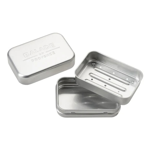 Boîte a cosmetique solide aluminium - balade en provence