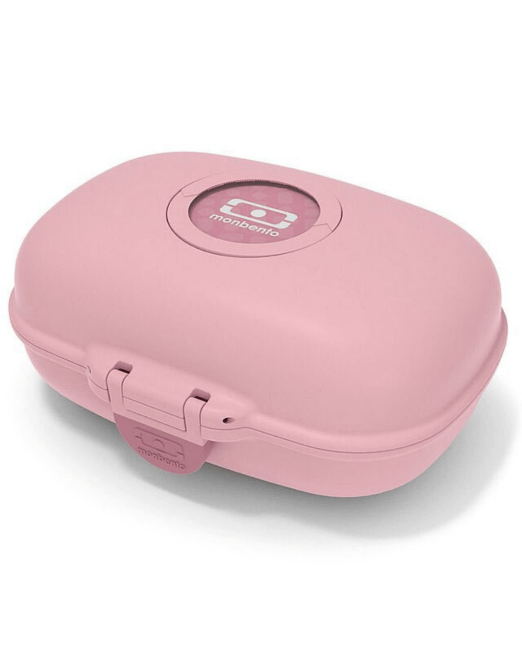 Boite à gouter enfant gram rose blush - monbento