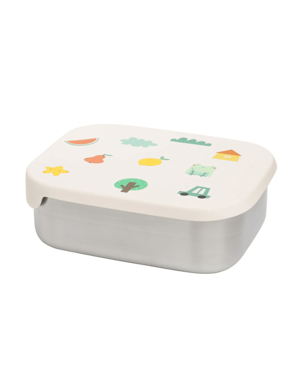 Boîte à lunch inox bébé et enfant tiny bits - the cotton cloud