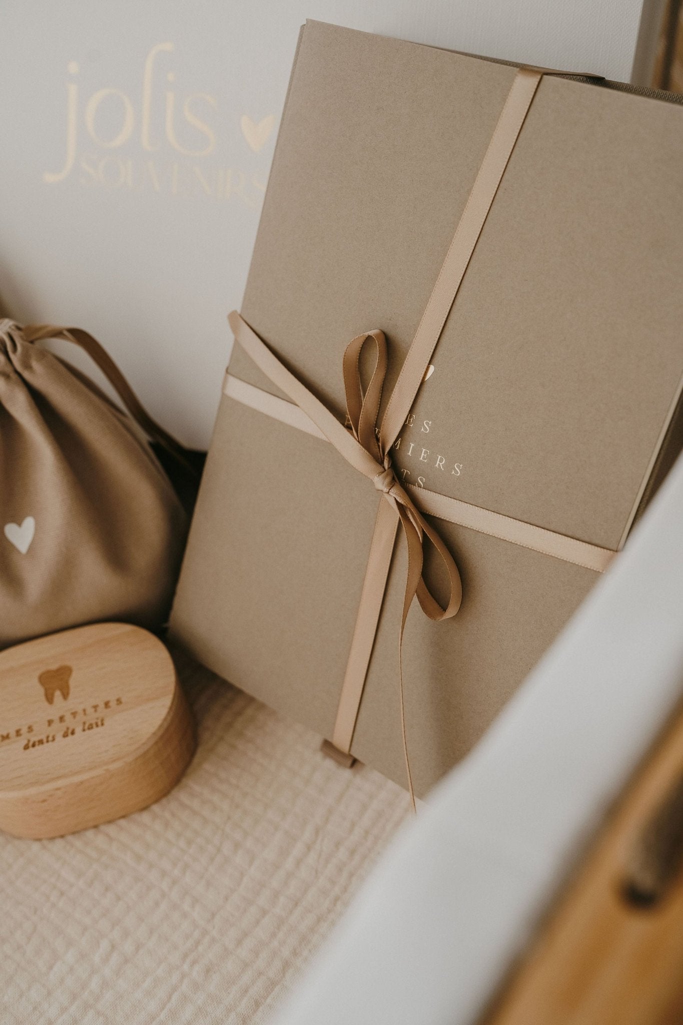 Boite a souvenir naissance Zakuw - Coffret bébé a remplir