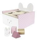 Boîte d'éveil bois lapin - jabadabado