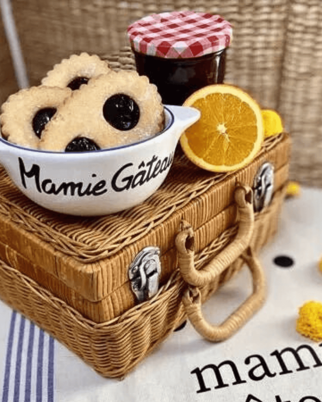 Bol breton mamie gâteau - pied de poule