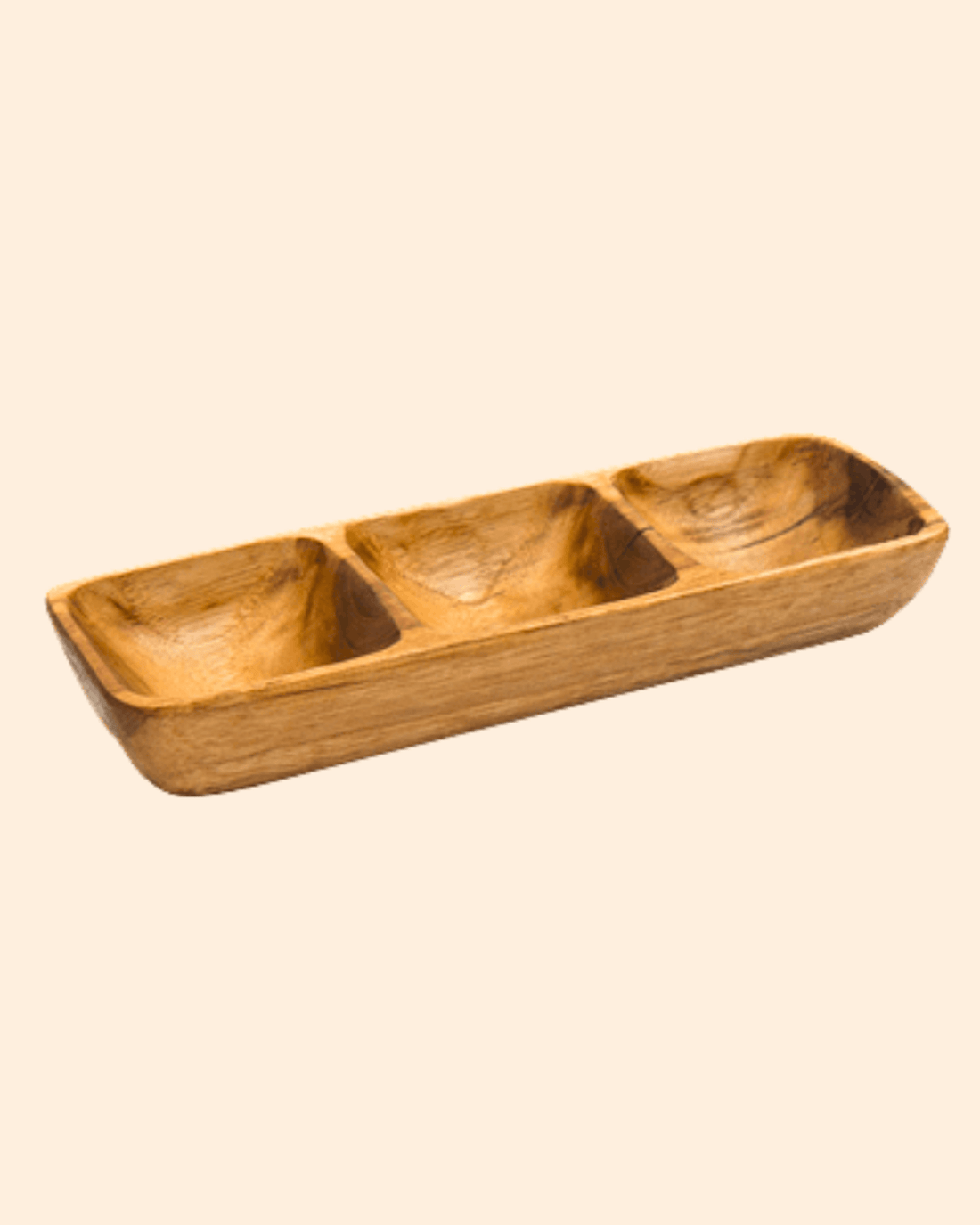 Bol de presentation en teck naturel - by room - Lili Margaret