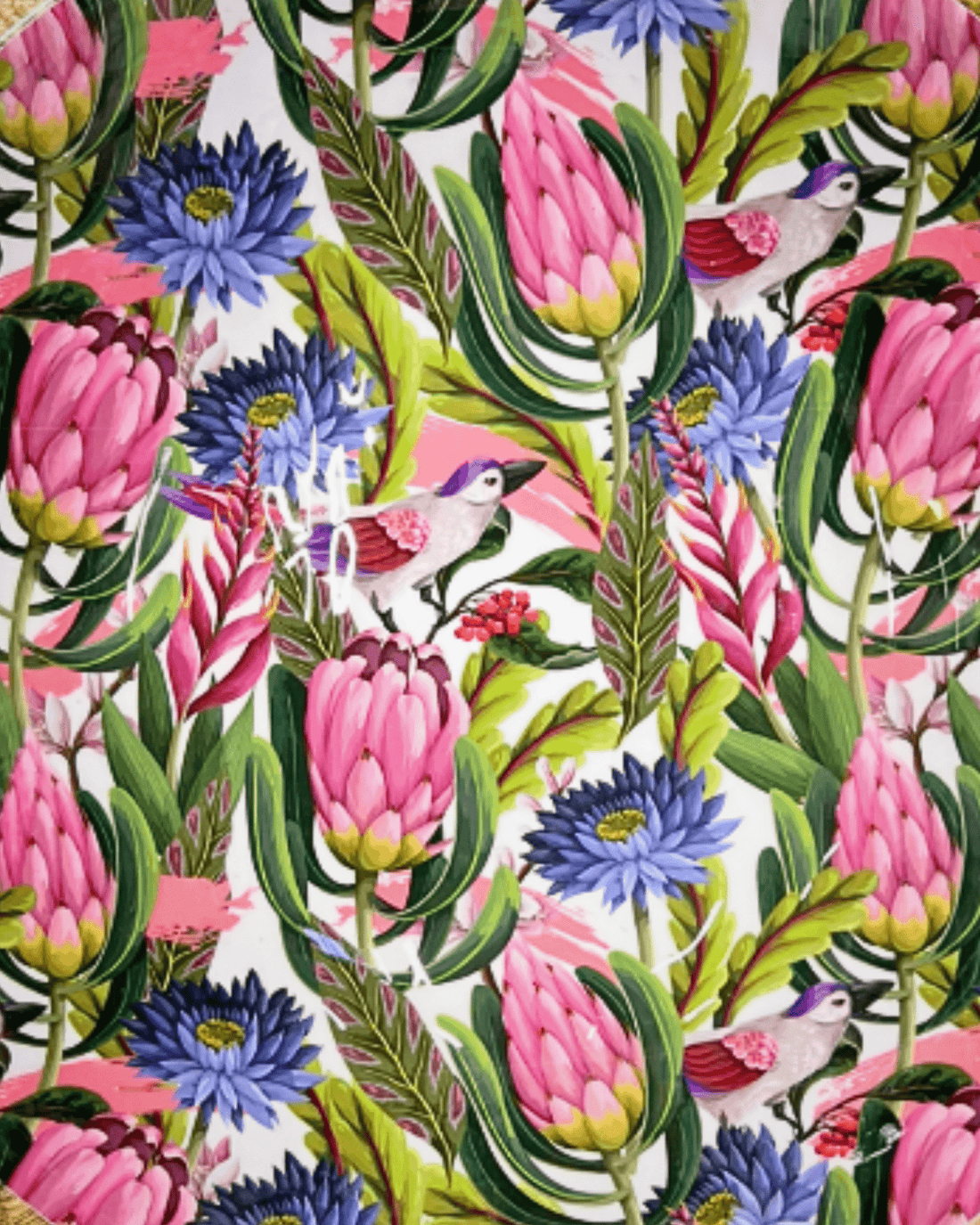 Bol en bois fleurs tropicales - by room - Lili Margaret