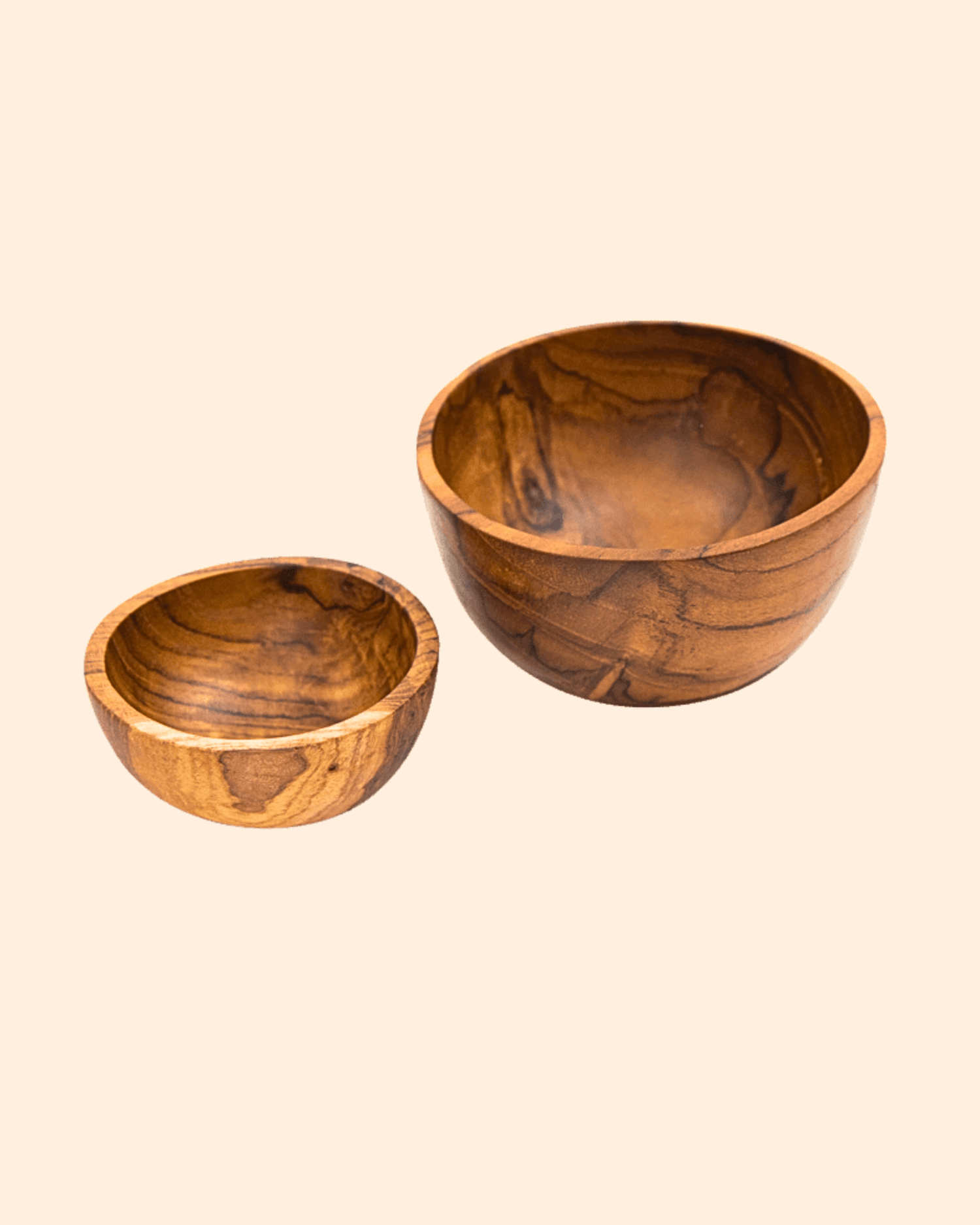 Bols en teck naturel - vaisselle artisanale | by room - Lili Margaret