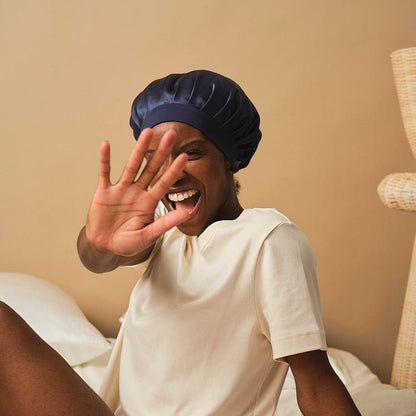 Bonnet de nuit 100% pure soie - Emily’s Pillow - Lili Margaret