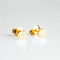 Boucles d’oreilles enfant coccinelles doré - adorabili paris