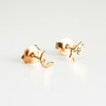 Boucles d’oreilles enfant lune étoile filante doré - adorabili paris