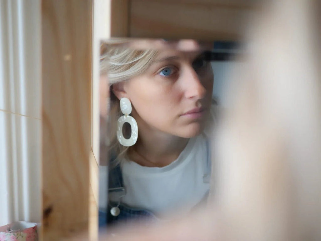 Boucles d'oreilles pendantes "georgia" - azeria création