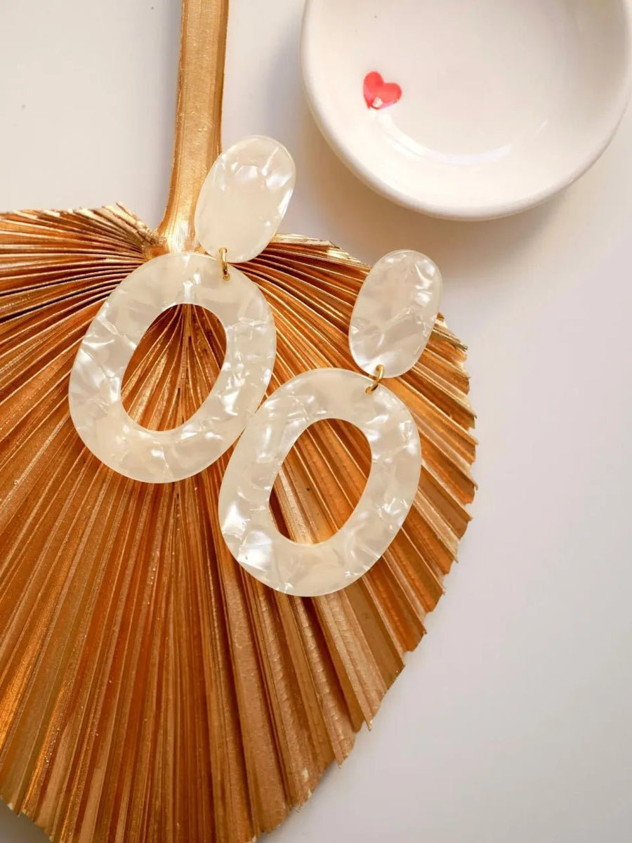 Boucles d'oreilles pendantes "georgia"