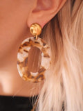 Boucles d'oreilles pendantes "gigi" - azeria création