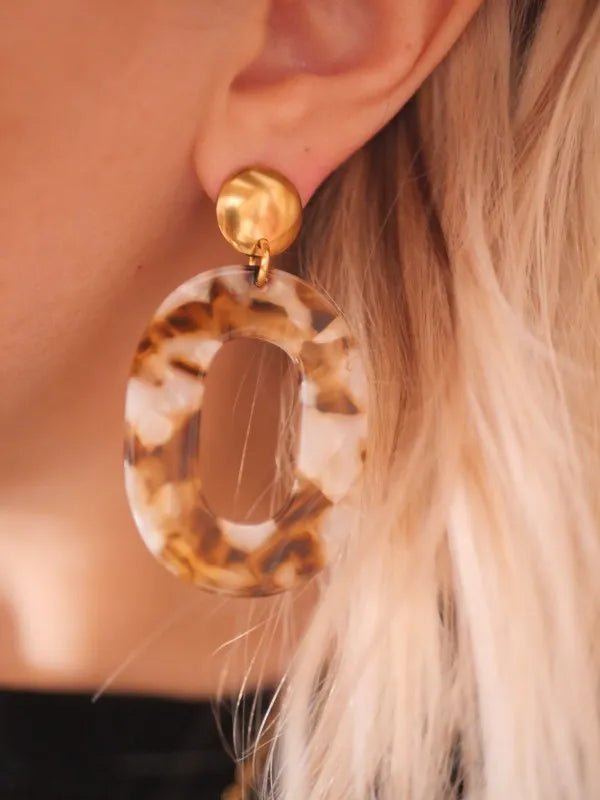 Boucles d'oreilles pendantes "gigi"