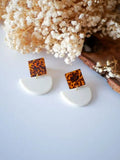 Boucles d'oreilles pendantes "tina" - azeria création