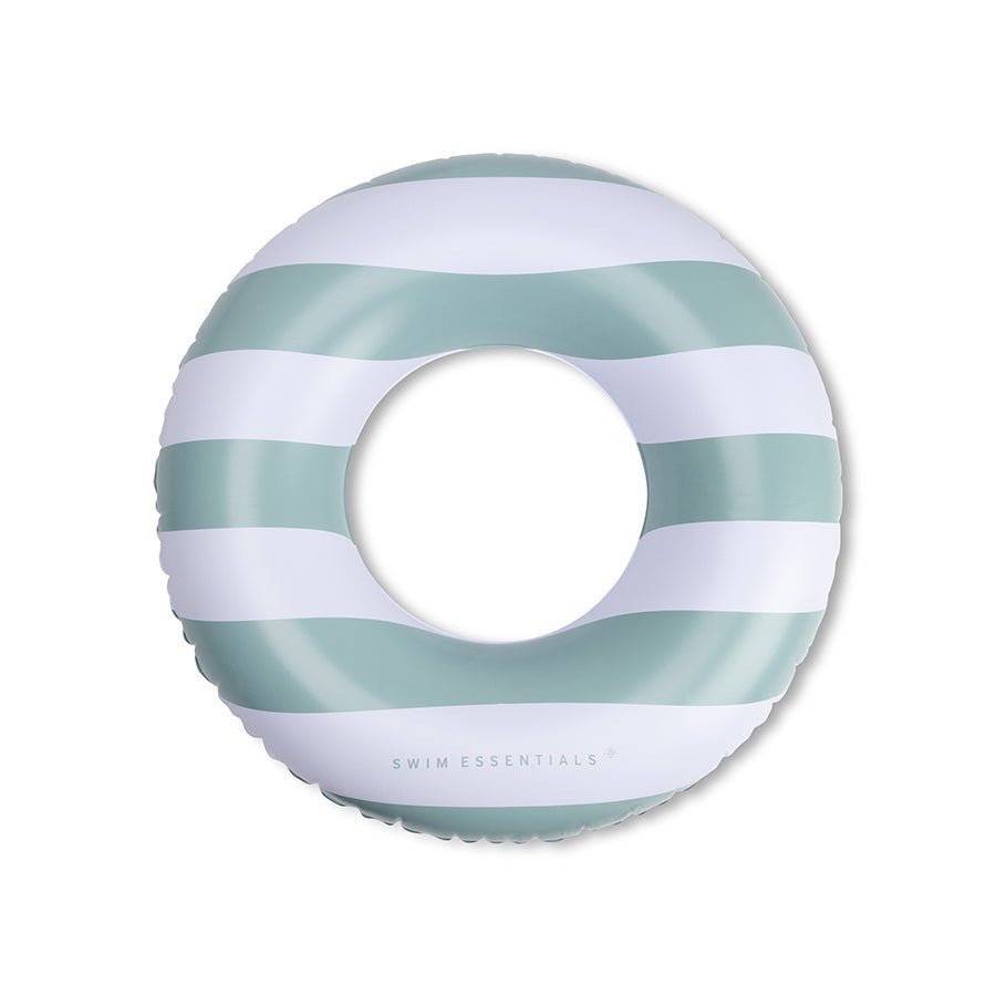 Bouée gonflable vert blanc Essence Ø90 cm