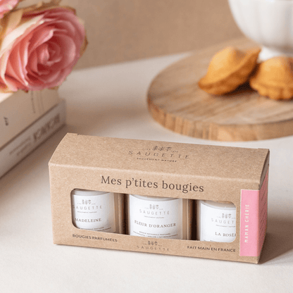 Bougie artisanale parfumée - Coffret maman chérie - Lili Margaret