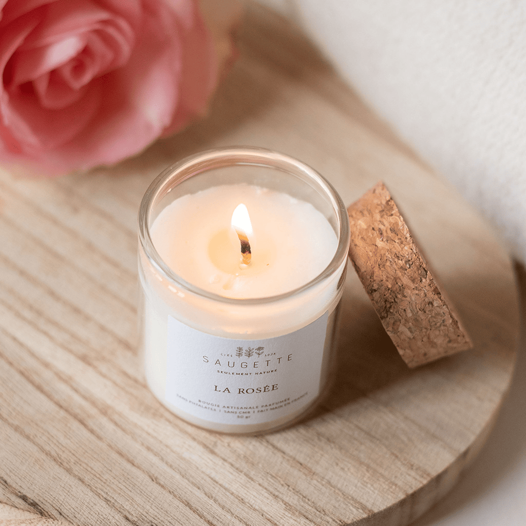 Bougie artisanale parfumée - Coffret maman chérie