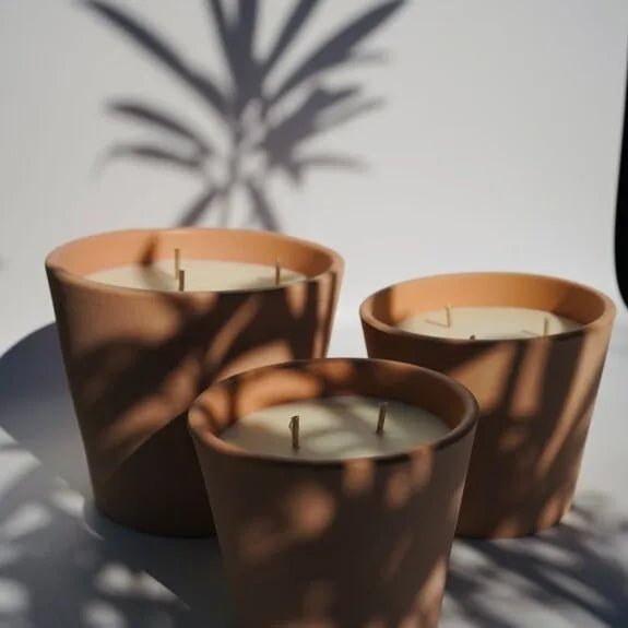 Bougie artisanale parfumée fleur d’oranger - maison nine