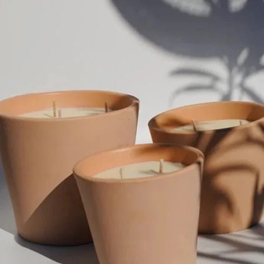Bougie artisanale parfumée fleur d’oranger - maison nine