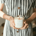 Bougie naturelle parfumée - Bergamote