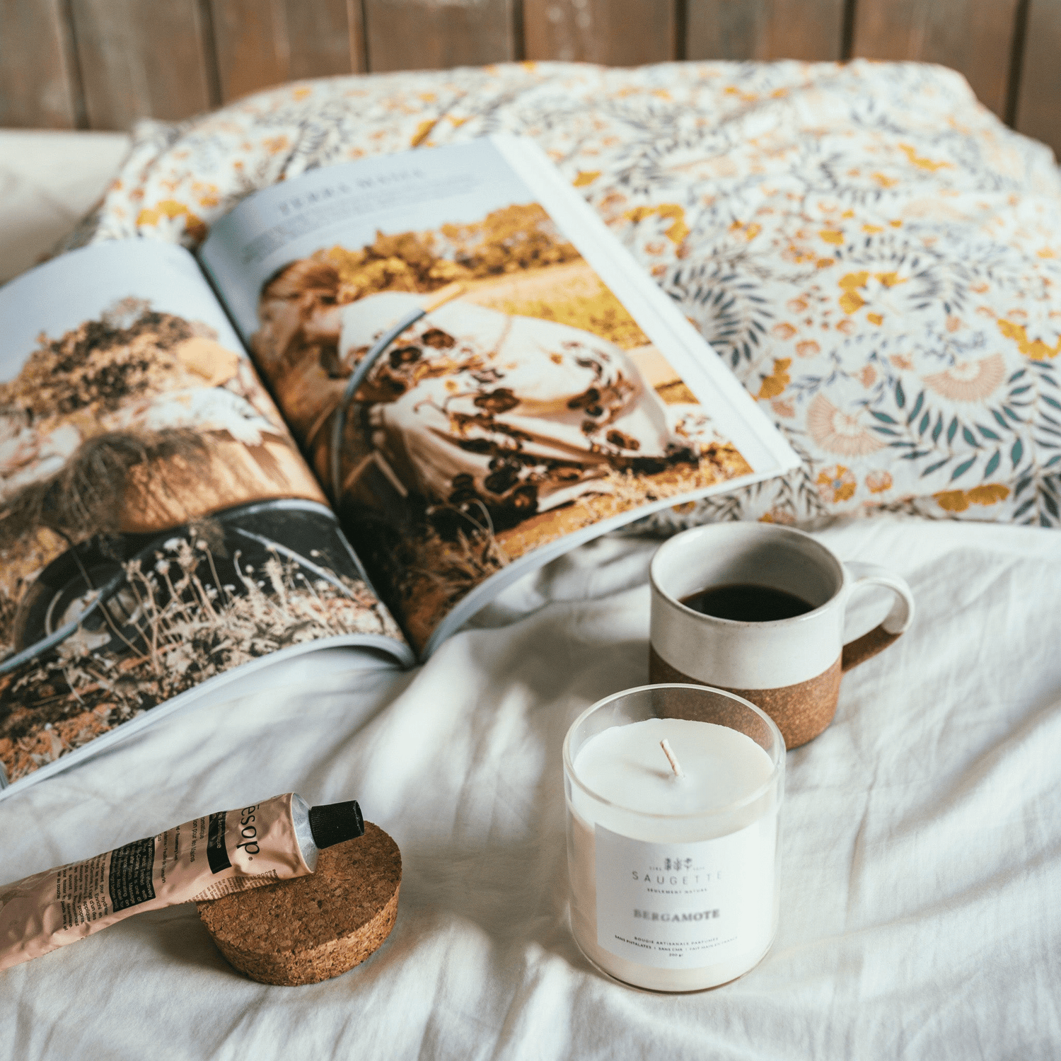 Bougie naturelle parfumée Bergamote - Lili Margaret