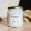 Bougie naturelle parfumée cachemire & soie - atelier louis