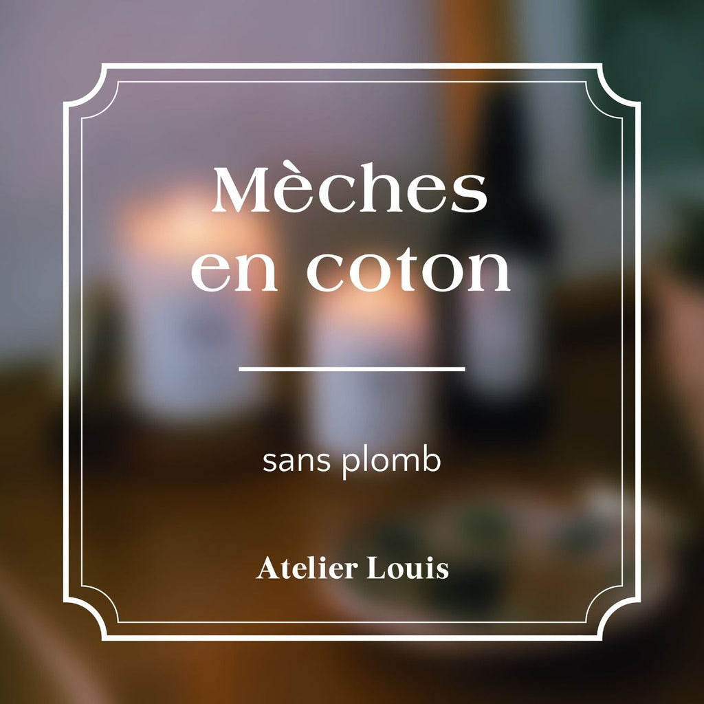 Bougie naturelle parfumée citron meringué - atelier louis