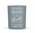 Bougie parfumée "les belles vacances en famille"