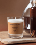 Bougie parfumée naturelle armagnac safran cuir - cirererie de gascogne