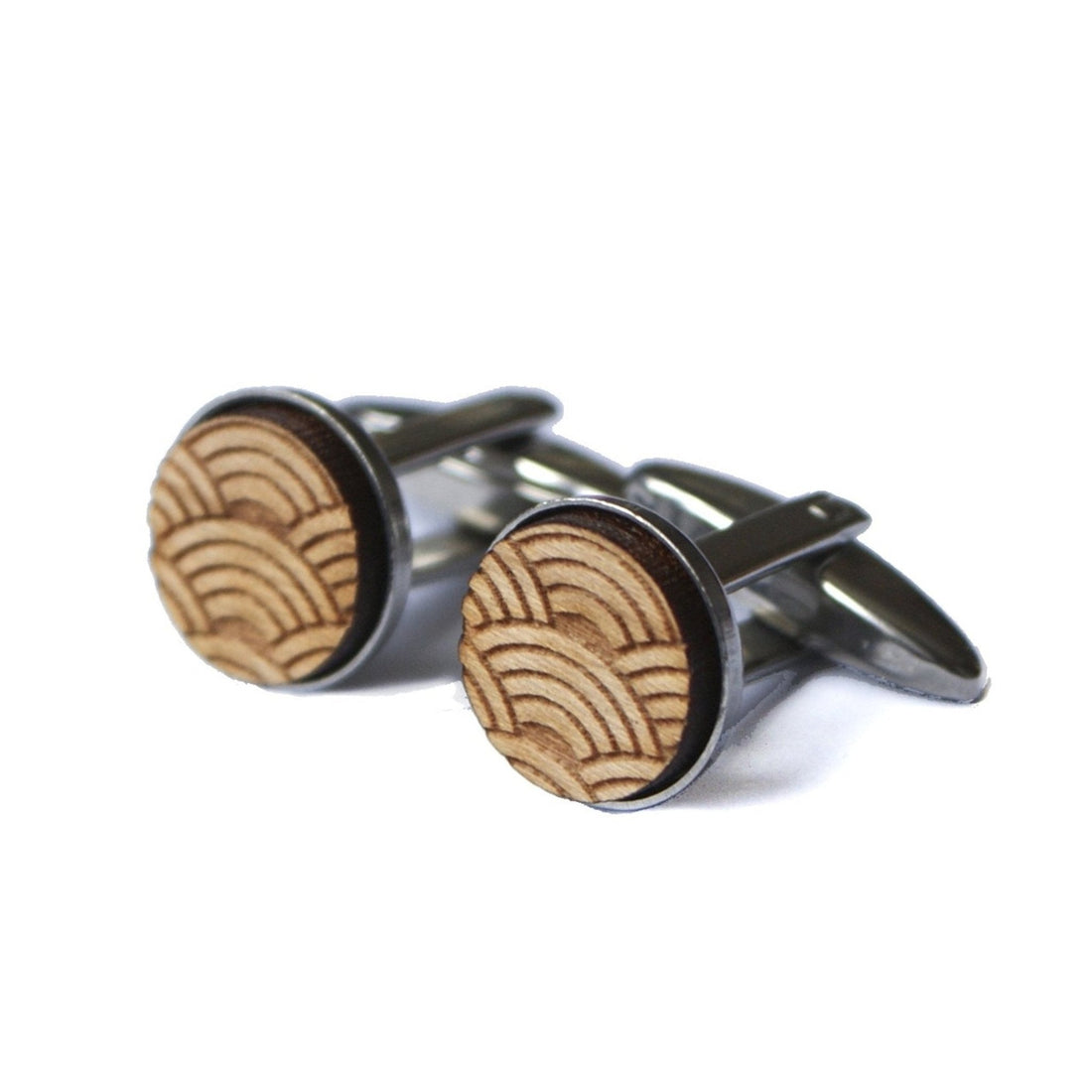 BOUTONS DE MANCHETTE HOMME TCHANG - Bewööd - Lili Margaret