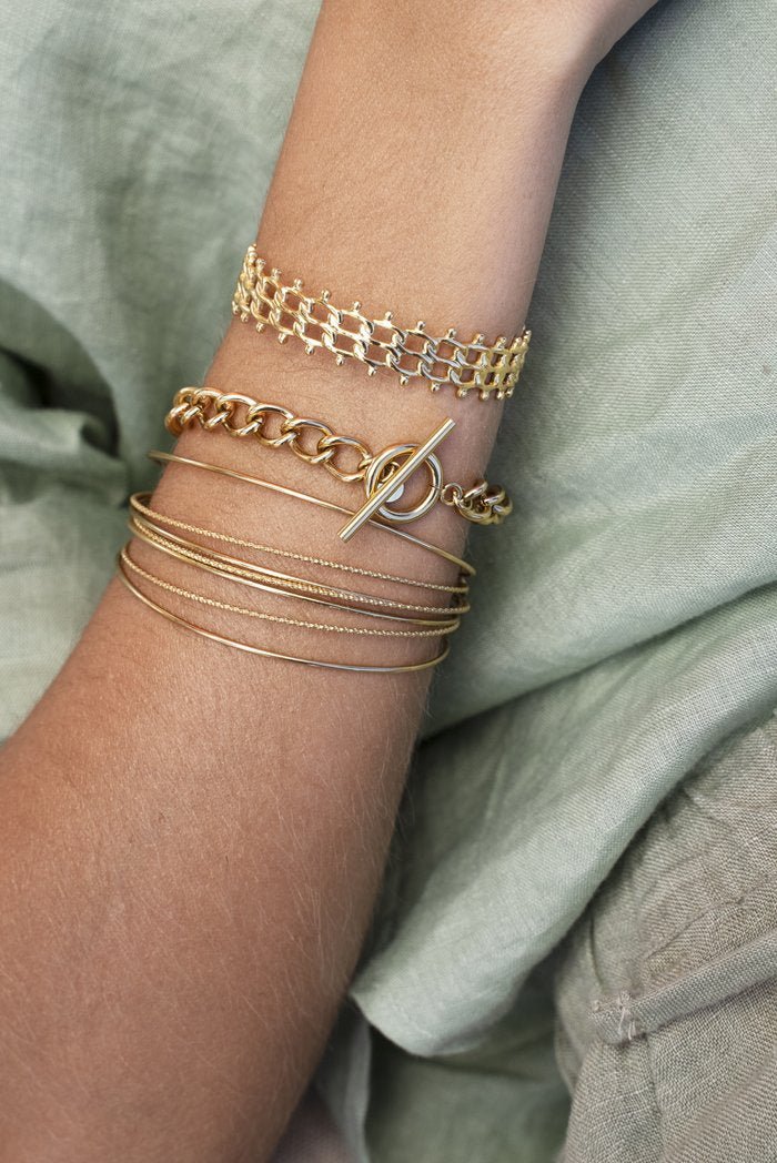 Bracelet perle crystal transparente montage elastique Bracelet perle crystal transparente montage elastique