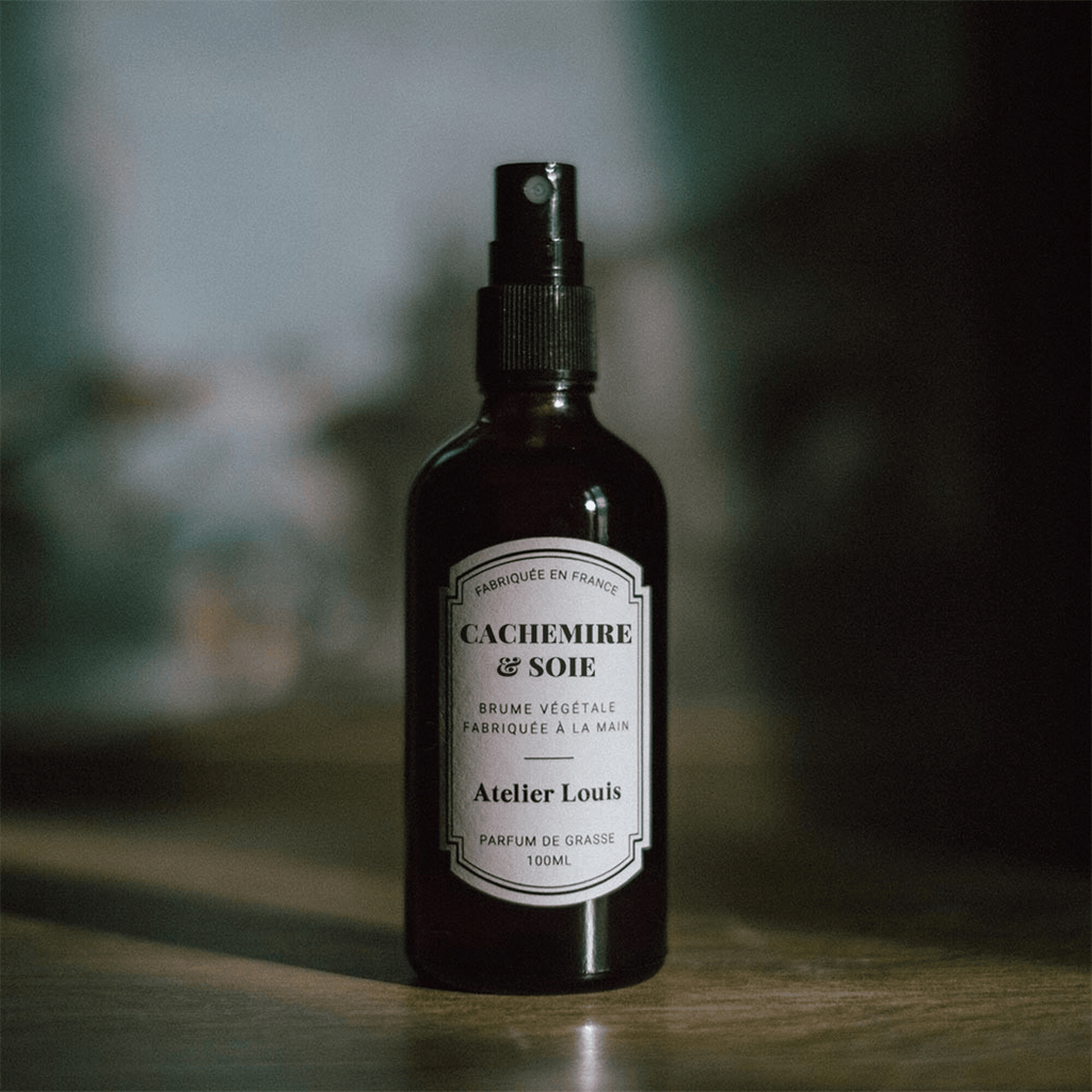 Brume végétale naturelle cachemire et soie · atelier louis