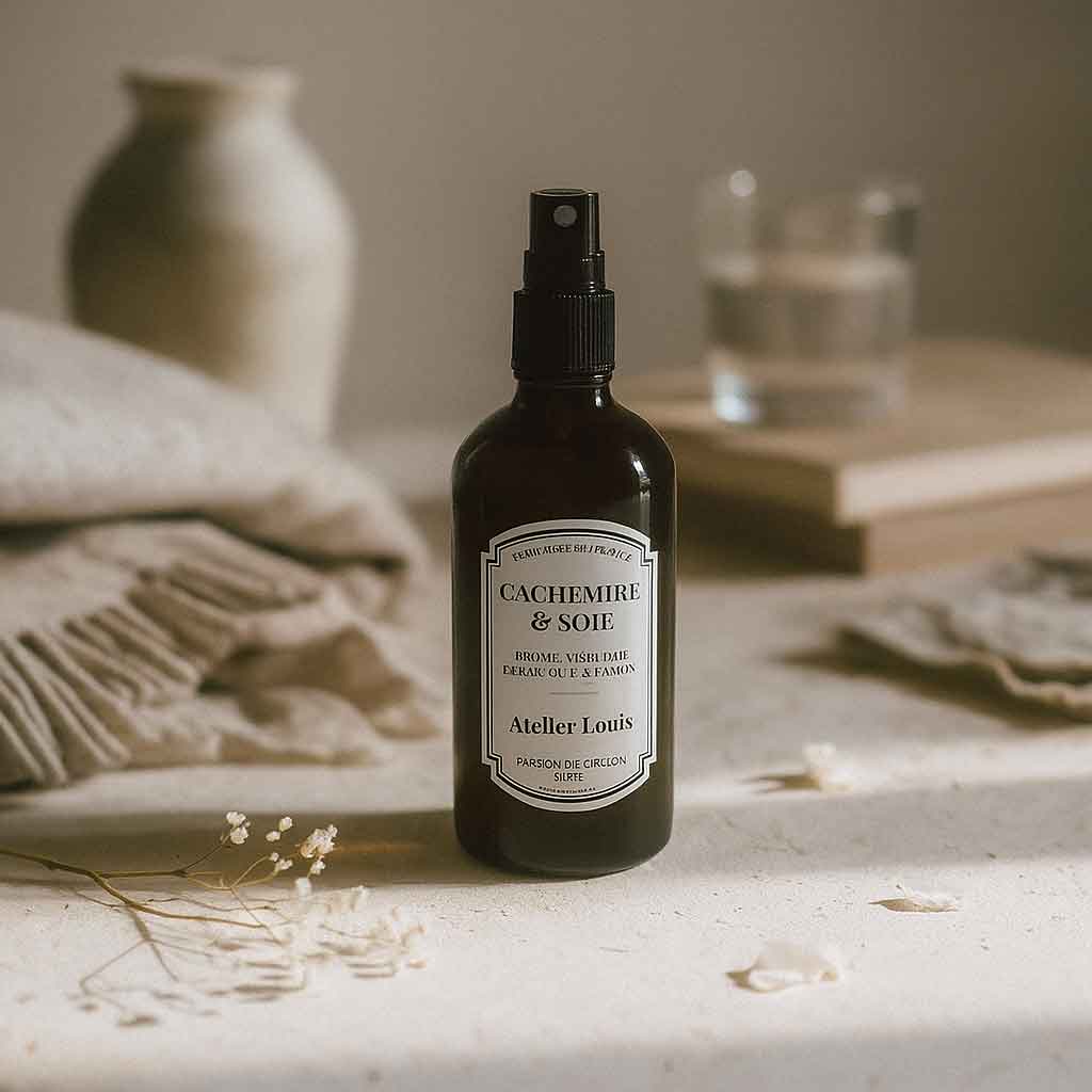 Brume végétale naturelle cachemire et soie · atelier louis