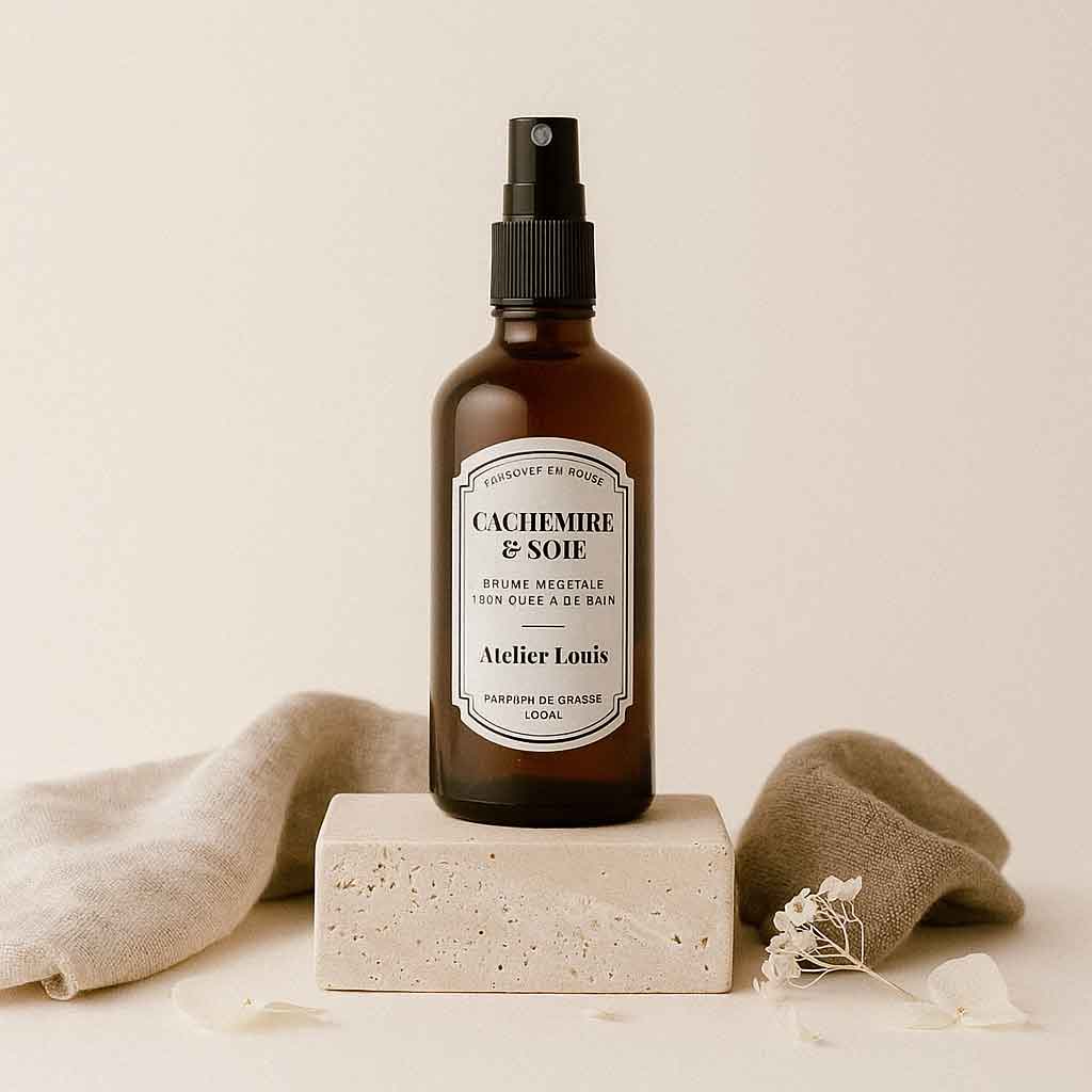 Brume végétale naturelle cachemire et soie · atelier louis