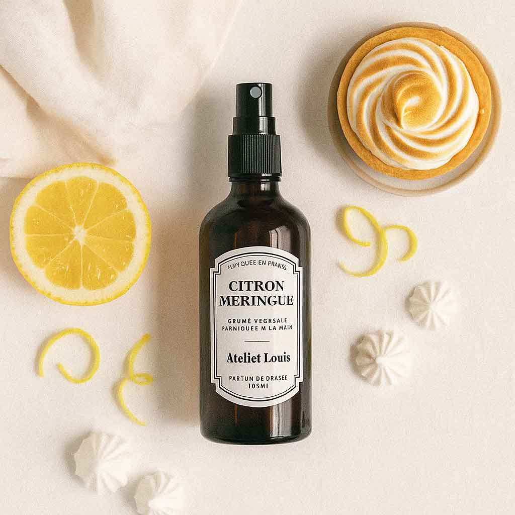 Brume végétale naturelle citron meringué · atelier louis