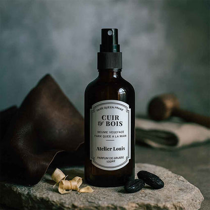 Brume végétale naturelle cuir et bois · atelier louis - Lili Margaret