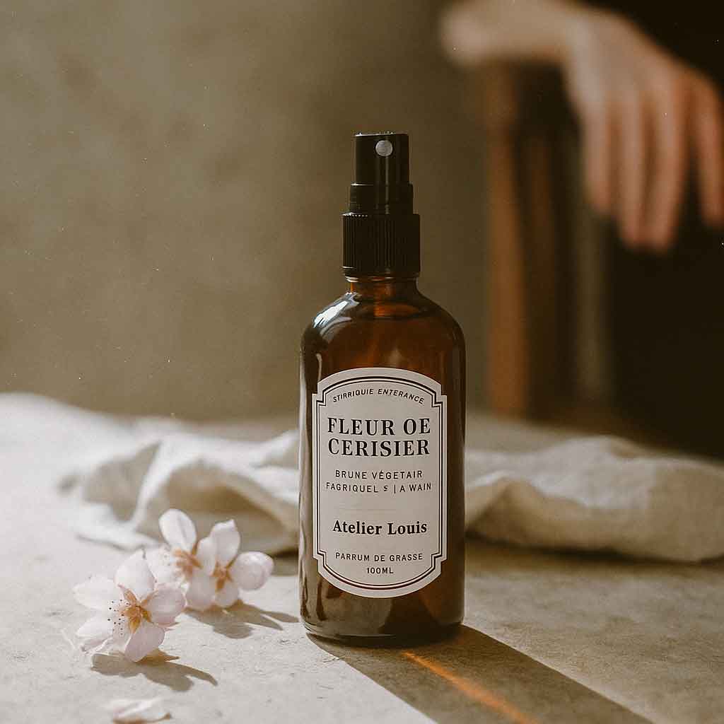 Brume végétale naturelle fleur de cerisier · atelier louis