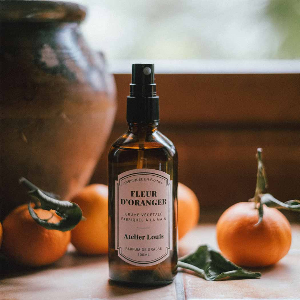 Brume végétale naturelle fleur d'oranger · atelier louis