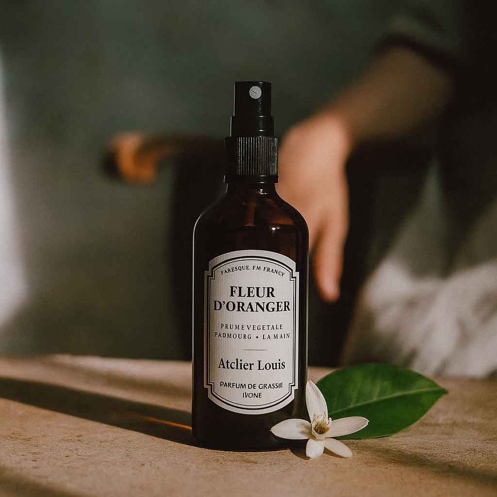 Brume végétale naturelle fleur d'oranger · atelier louis