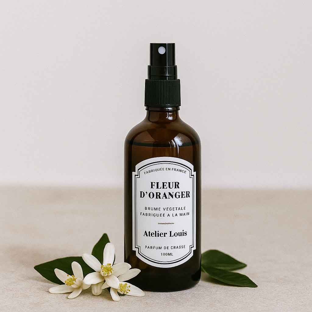 Brume végétale naturelle fleur d'oranger · atelier louis